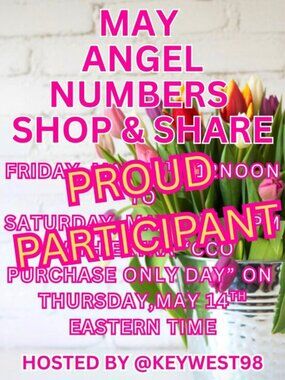 Angel Number Shop & Share Participant hosted by @keywest98
